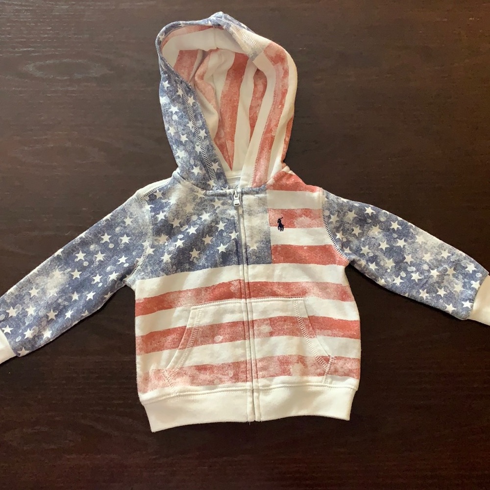Red, white & Blue Hoodie